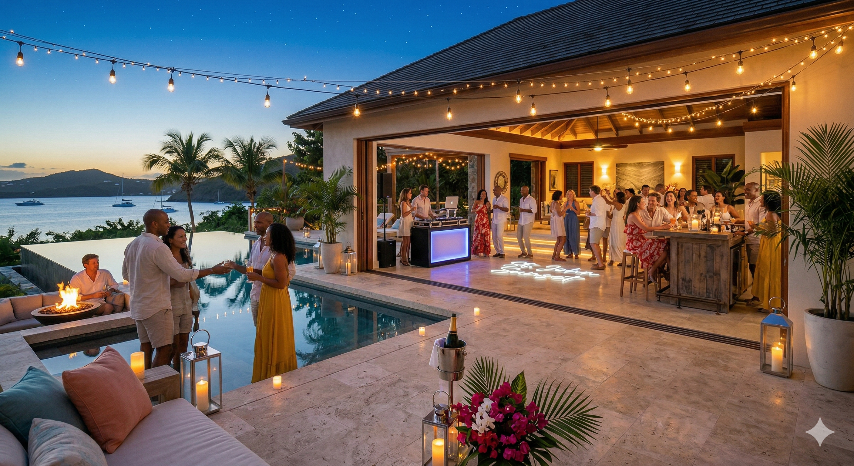 Indoor & outdoor party venues